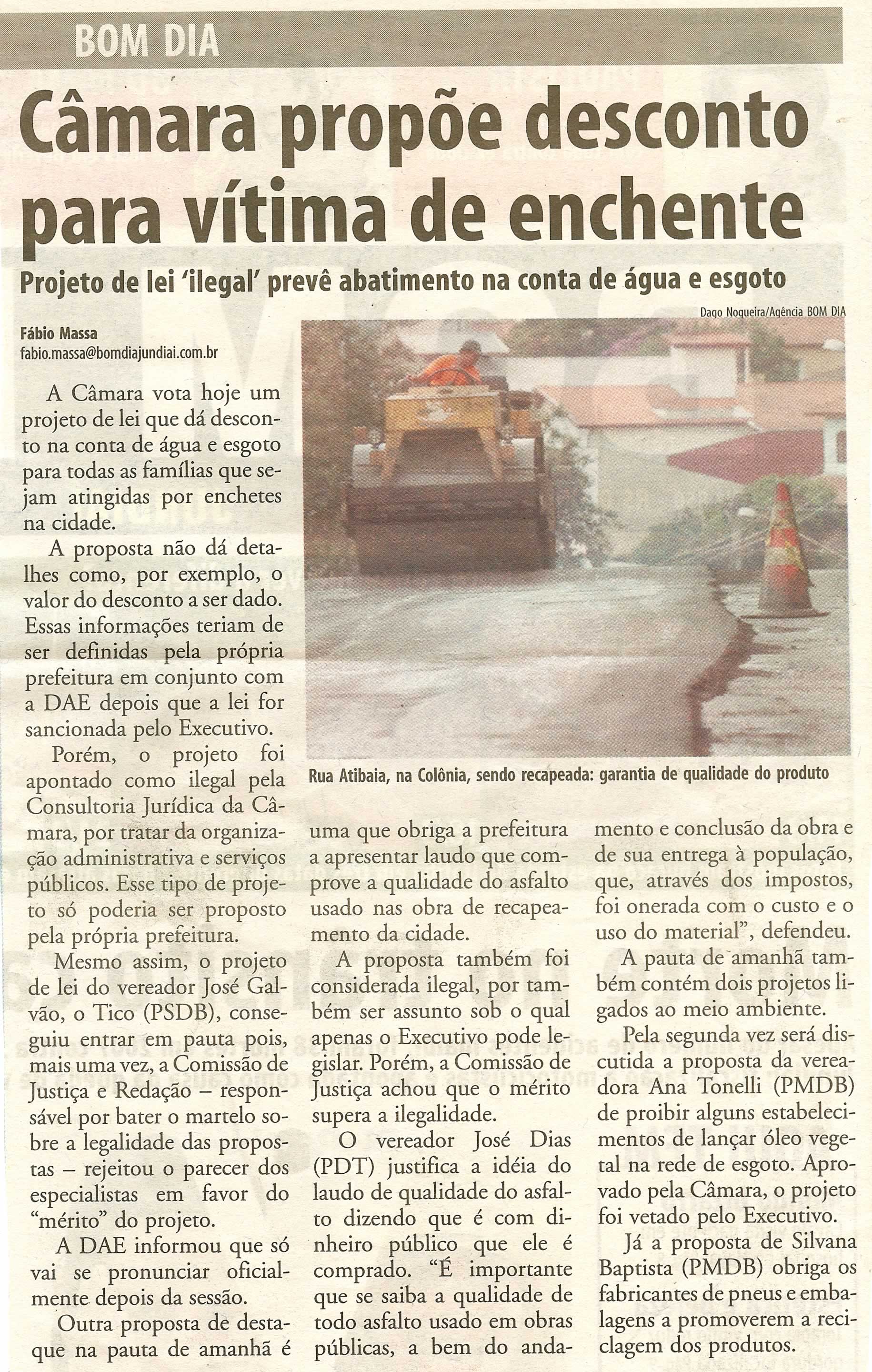Bom Dia Jundiaí - 25/03/2008