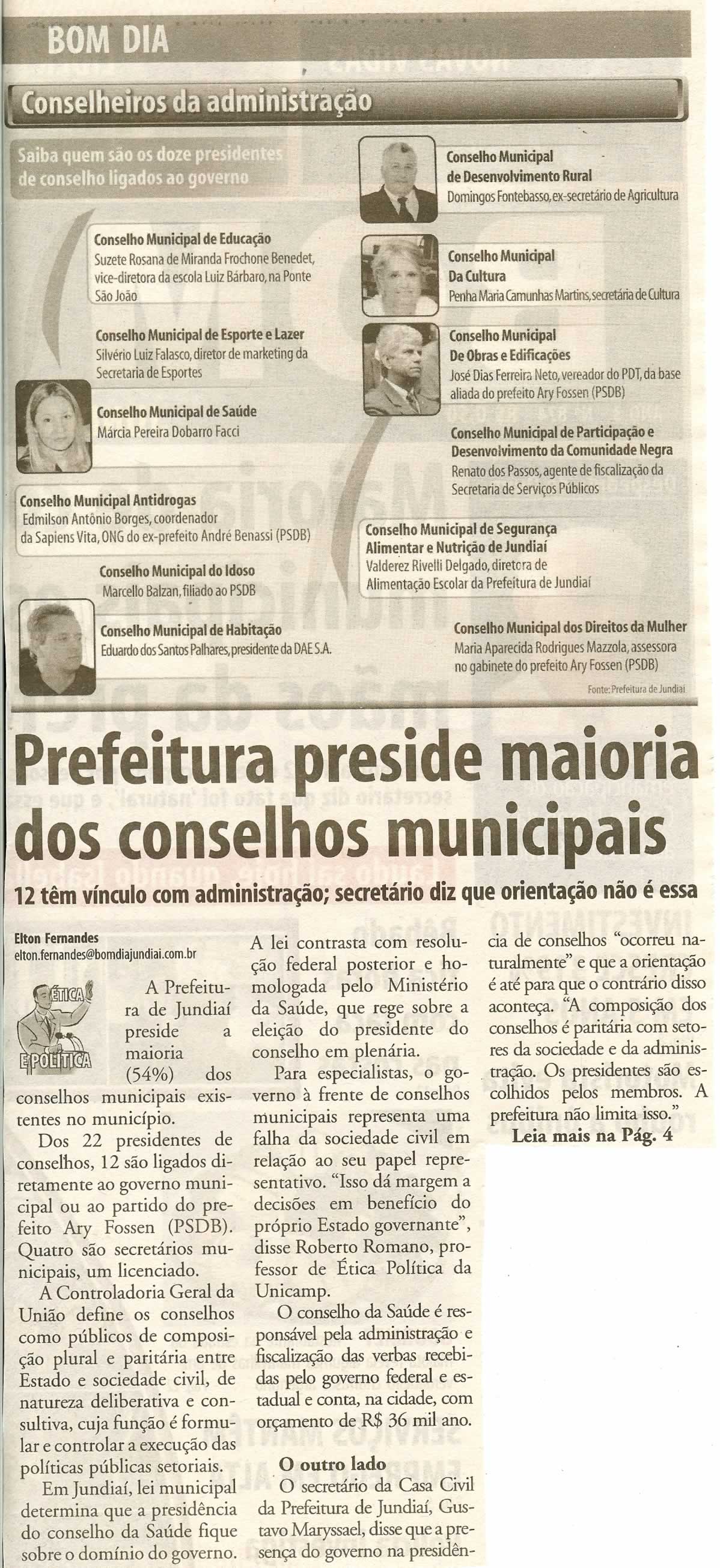 Bom Dia Jundiaí - 18/04/2008