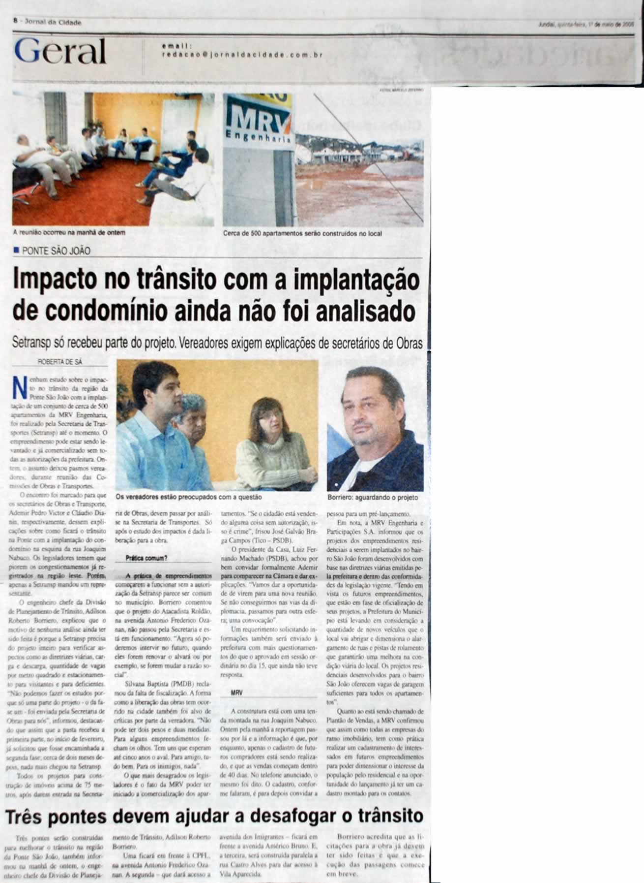 Jornal da Cidade - 01/05/2008