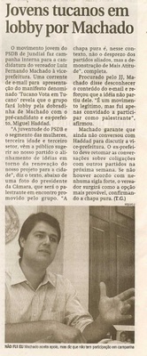 Jornal de Jundiaí - 09/05/2008