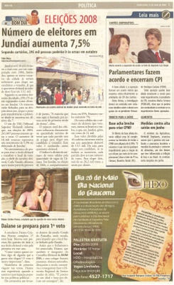 Bom Dia Jundiaí - 22/05/2008