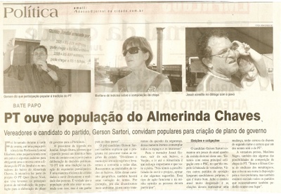 Jornal da Cidade - 25/05/2008