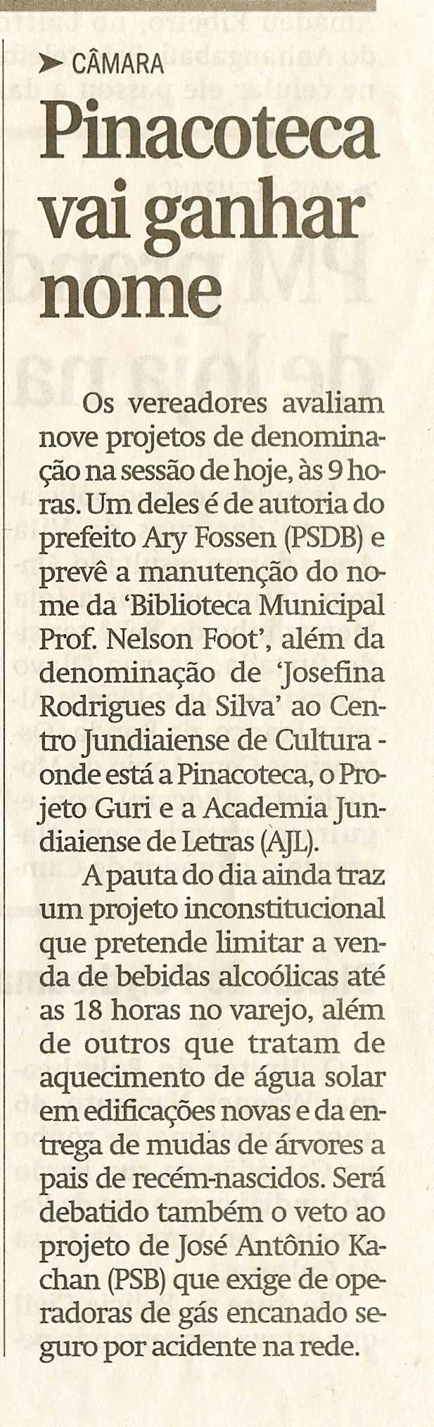 Jornal de Jundiaí - 27/05/2008