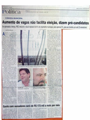 Jornal da Cidade - 30/05/2008