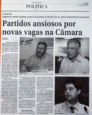 Jornal de Jundiaí - 31/05/2008