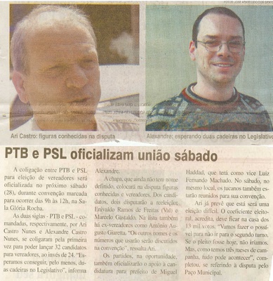 Jornal da Cidade - 24/06/2008