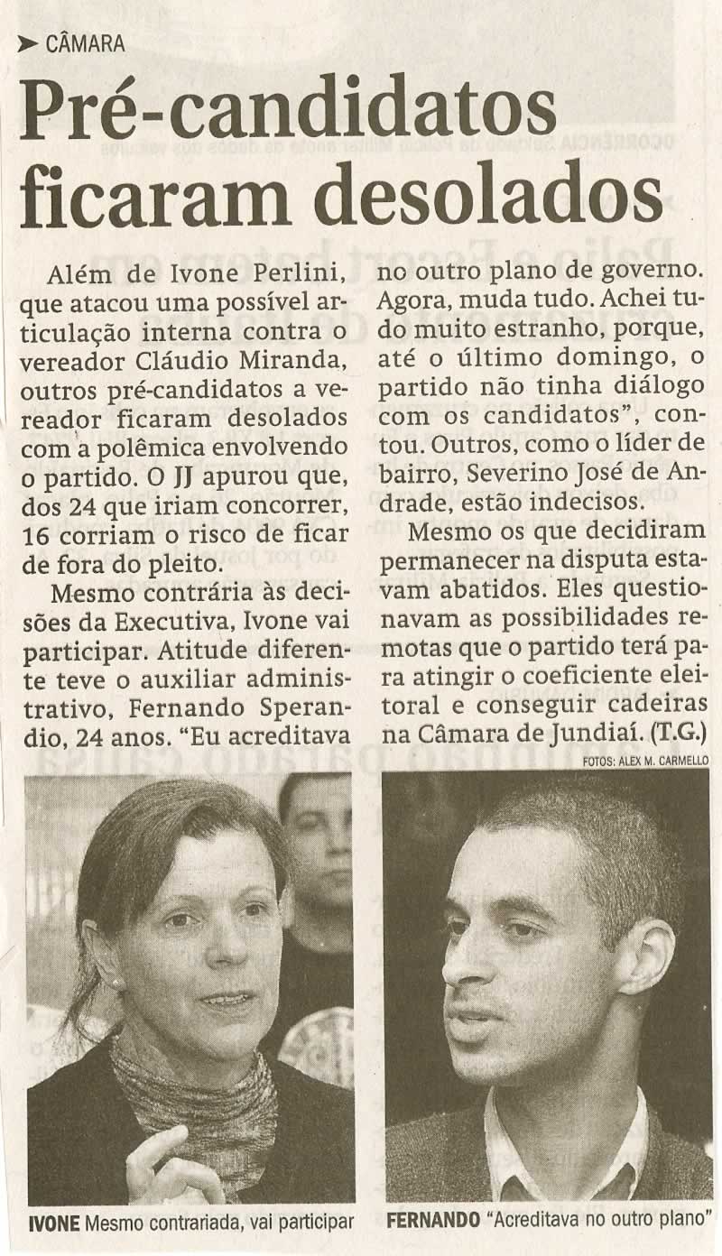 Jornal de Jundiaí - 03/07/2008