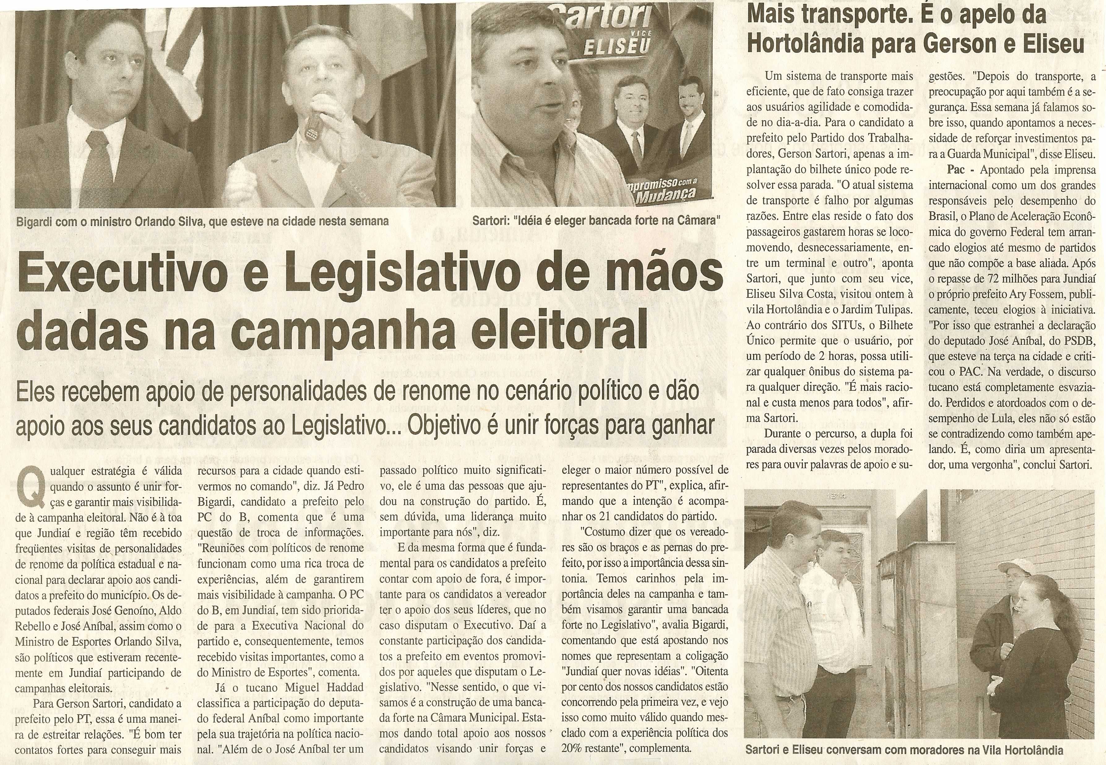 Jornal da Cidade - 31/07/2008