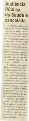 Jornal da Cidade - 27/08/2008