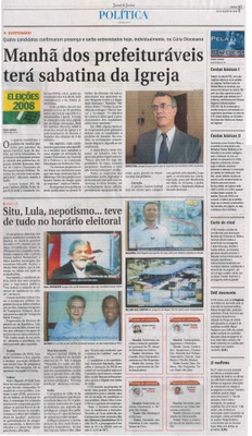 Jornal de Jundiaí - 30/08/2008