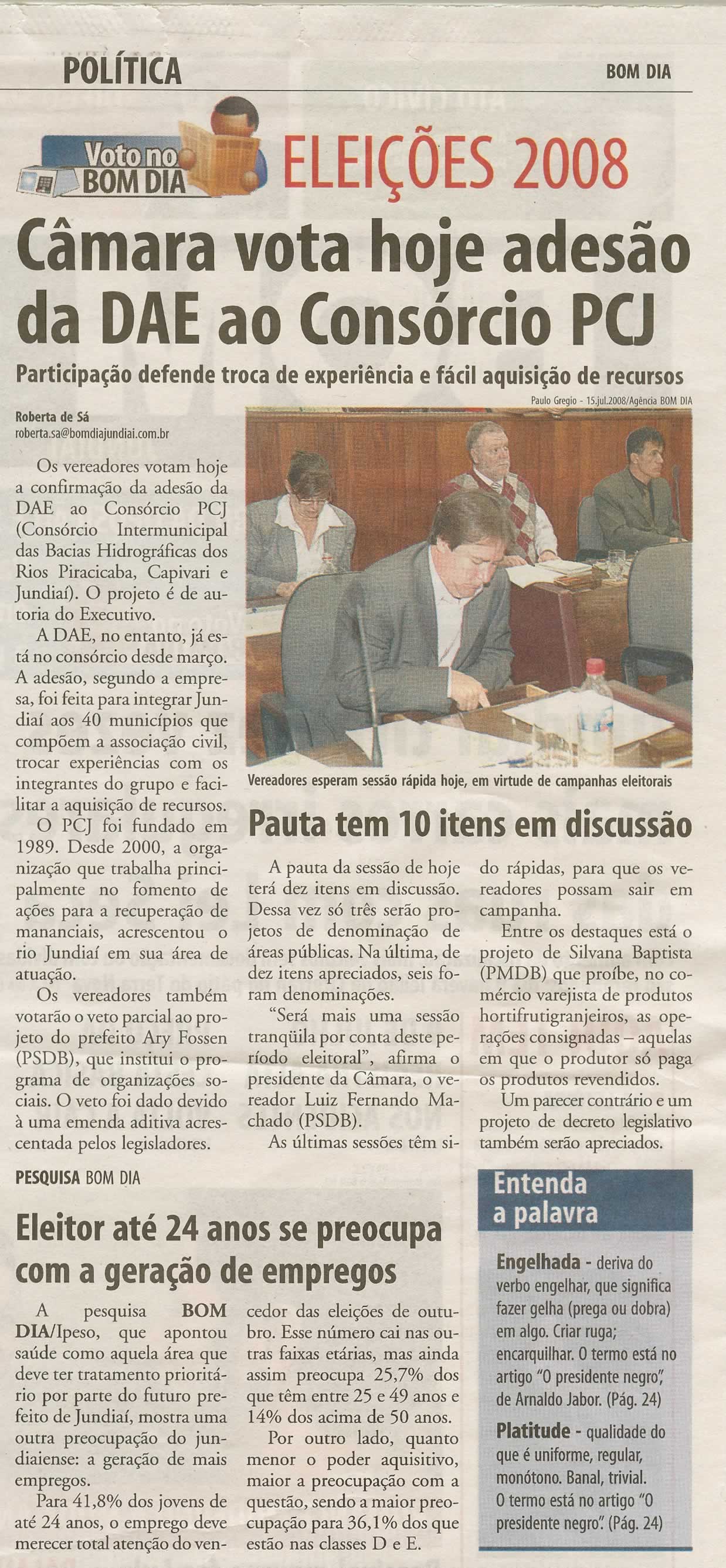 Bom Dia Jundiaí - 02/09/2008