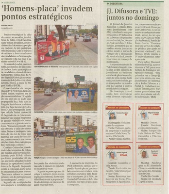 Jornal de Jundiaí - 01/10/2008