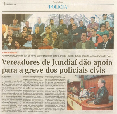 Jornal de Jundiaí - 08/10/2008