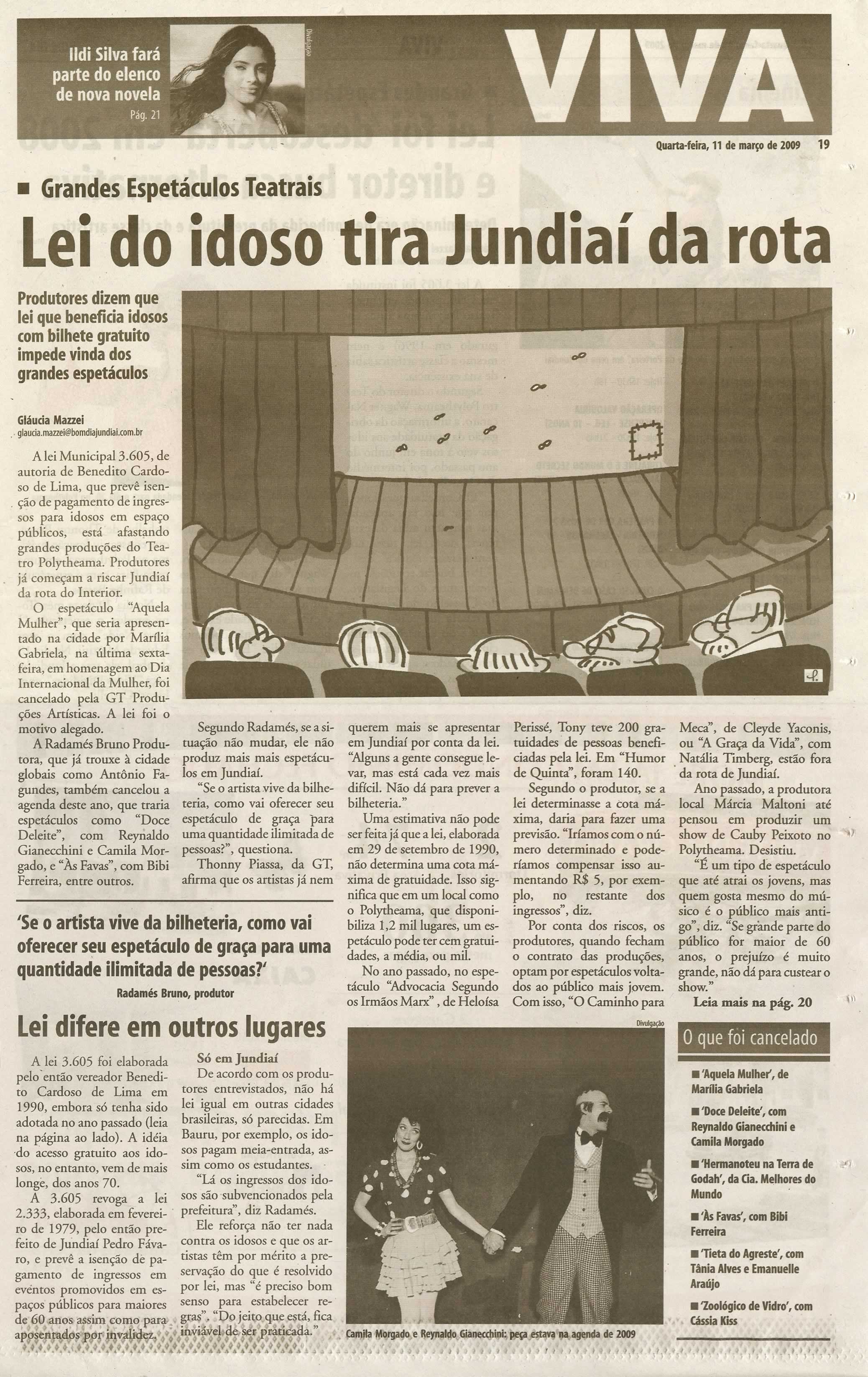 Bom Dia Jundiaí - 11/03/2009