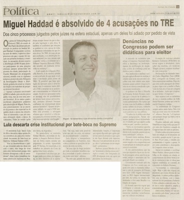 Jornal da Cidade - 24/04/2009