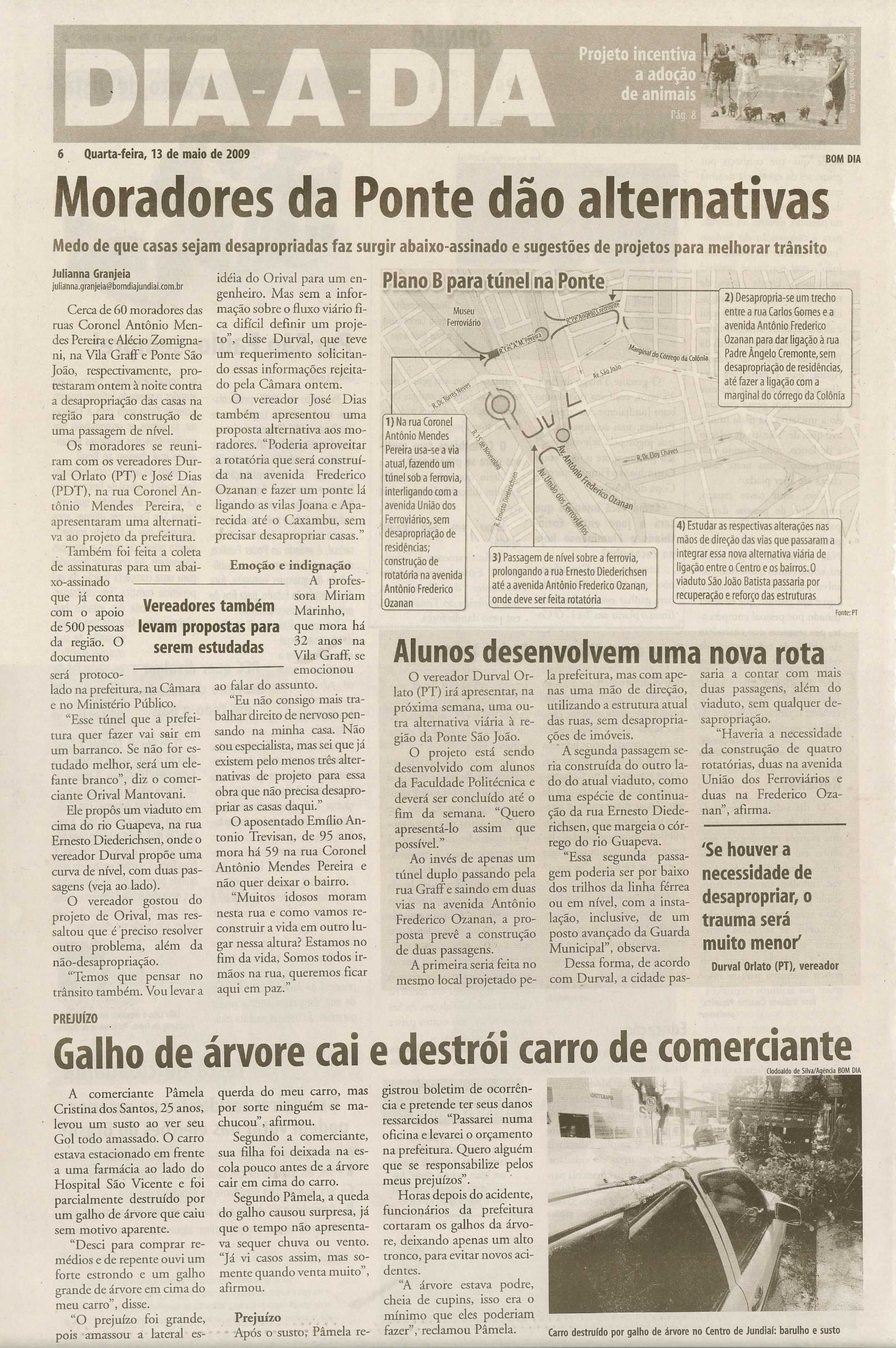 Bom Dia Jundiaí - 13/05/2009