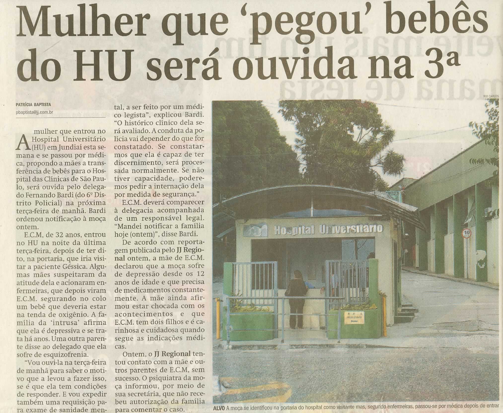 Jornal de Jundiaí - 30/05/2009