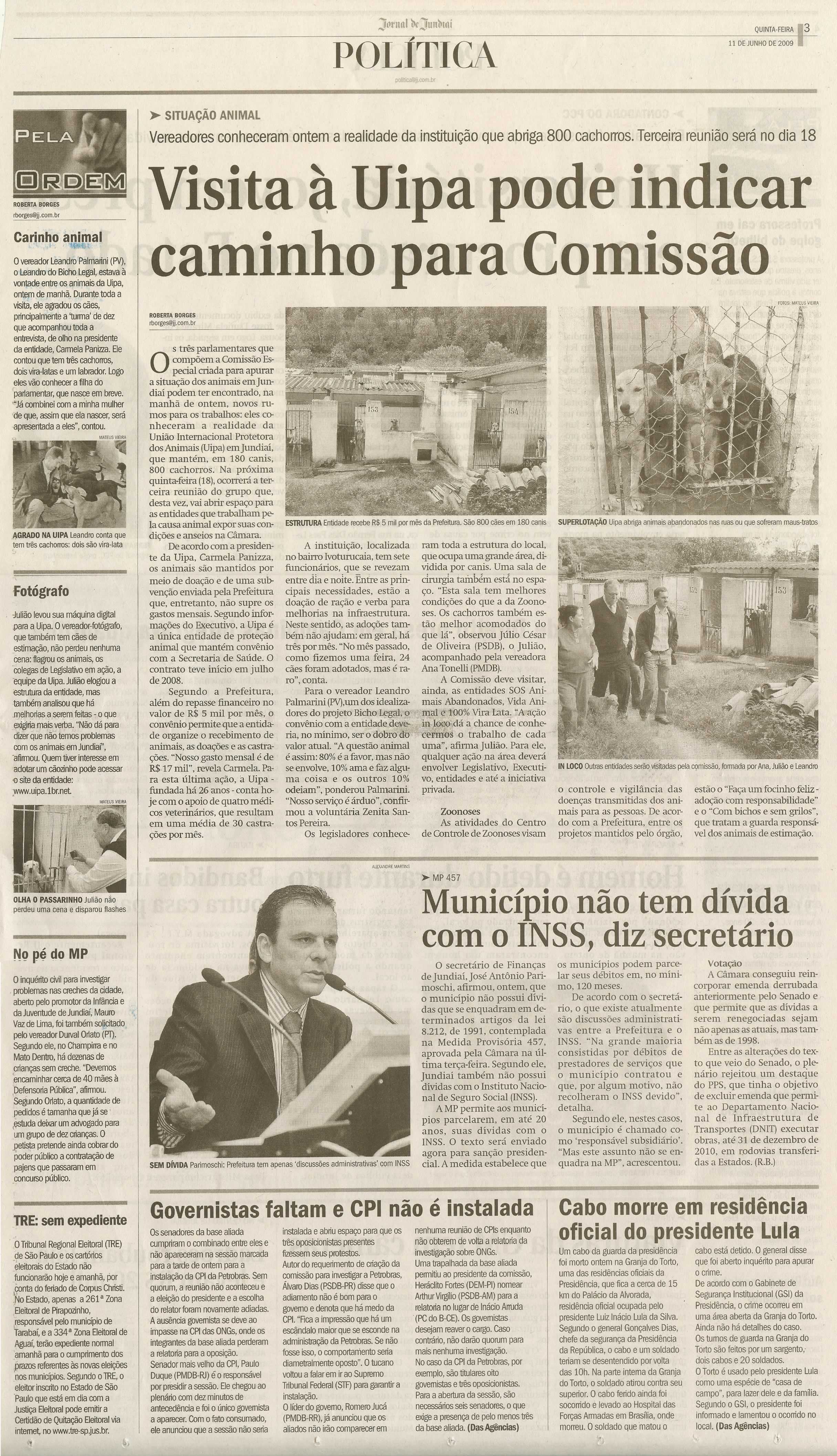Jornal de Jundiaí - 11/06/2009