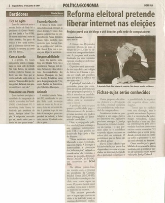 Bom Dia Jundiaí - 29/06/2009