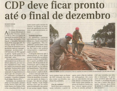 Jornal de Jundiaí - 15/07/2009