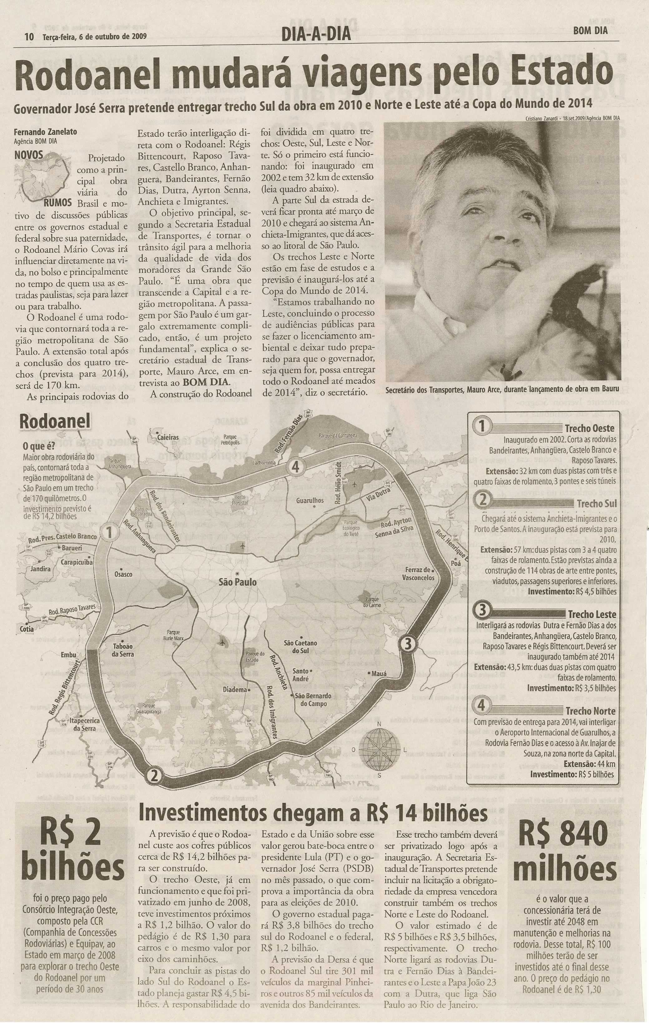 Bom Dia Jundiaí - 06/10/2009