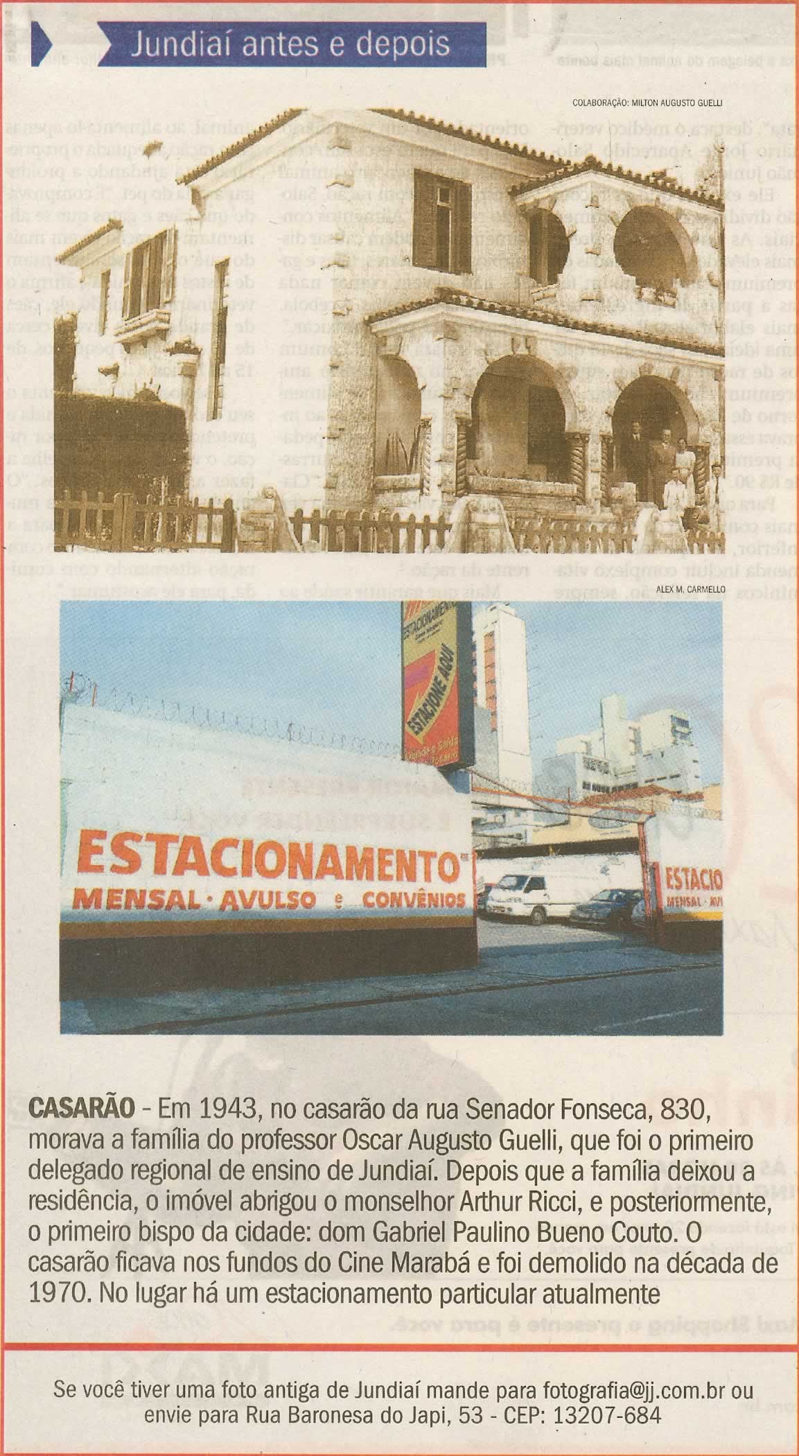 Jornal de Jundiaí - 18/10/2009