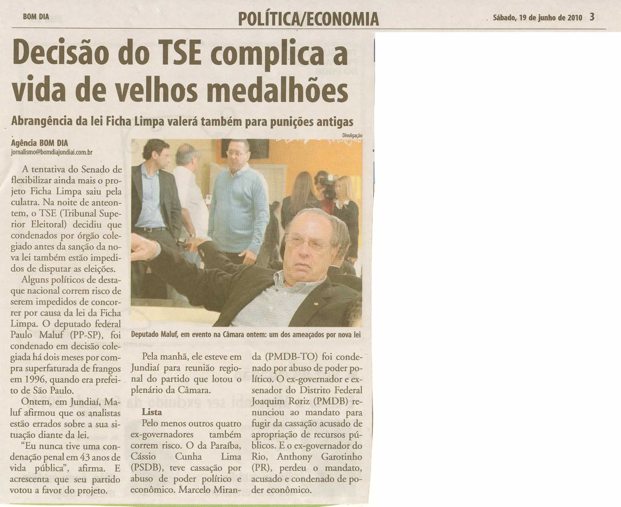 Bom Dia Jundiaí - 19/06/2010
