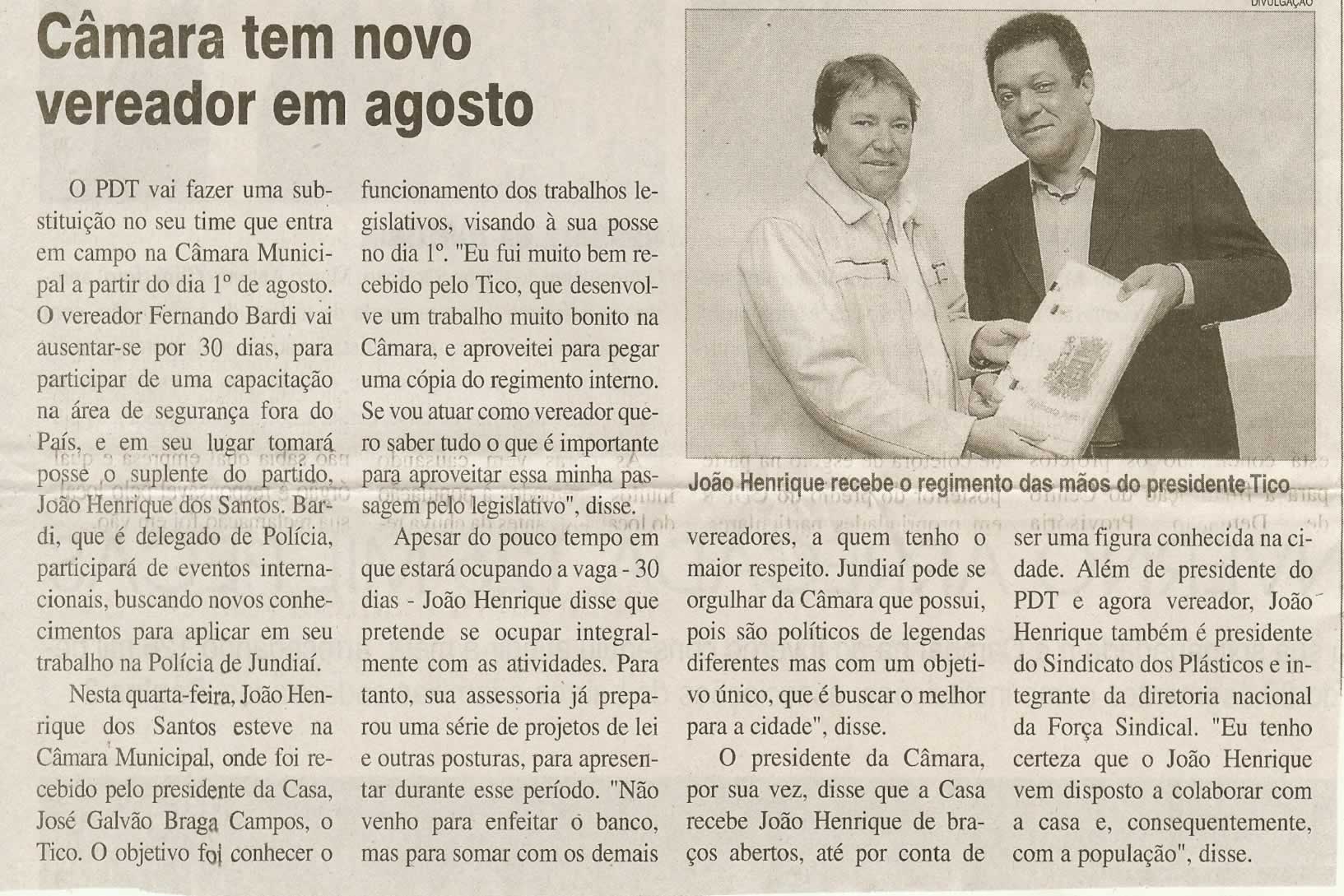 Jornal da Cidade - 16/07/2010