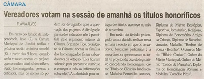 Jornal da Cidade - 07/09/2010
