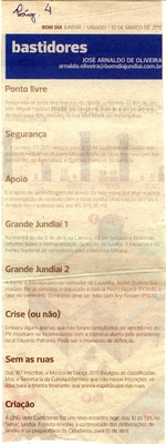 Bom Dia Jundiaí - 12/03/2011