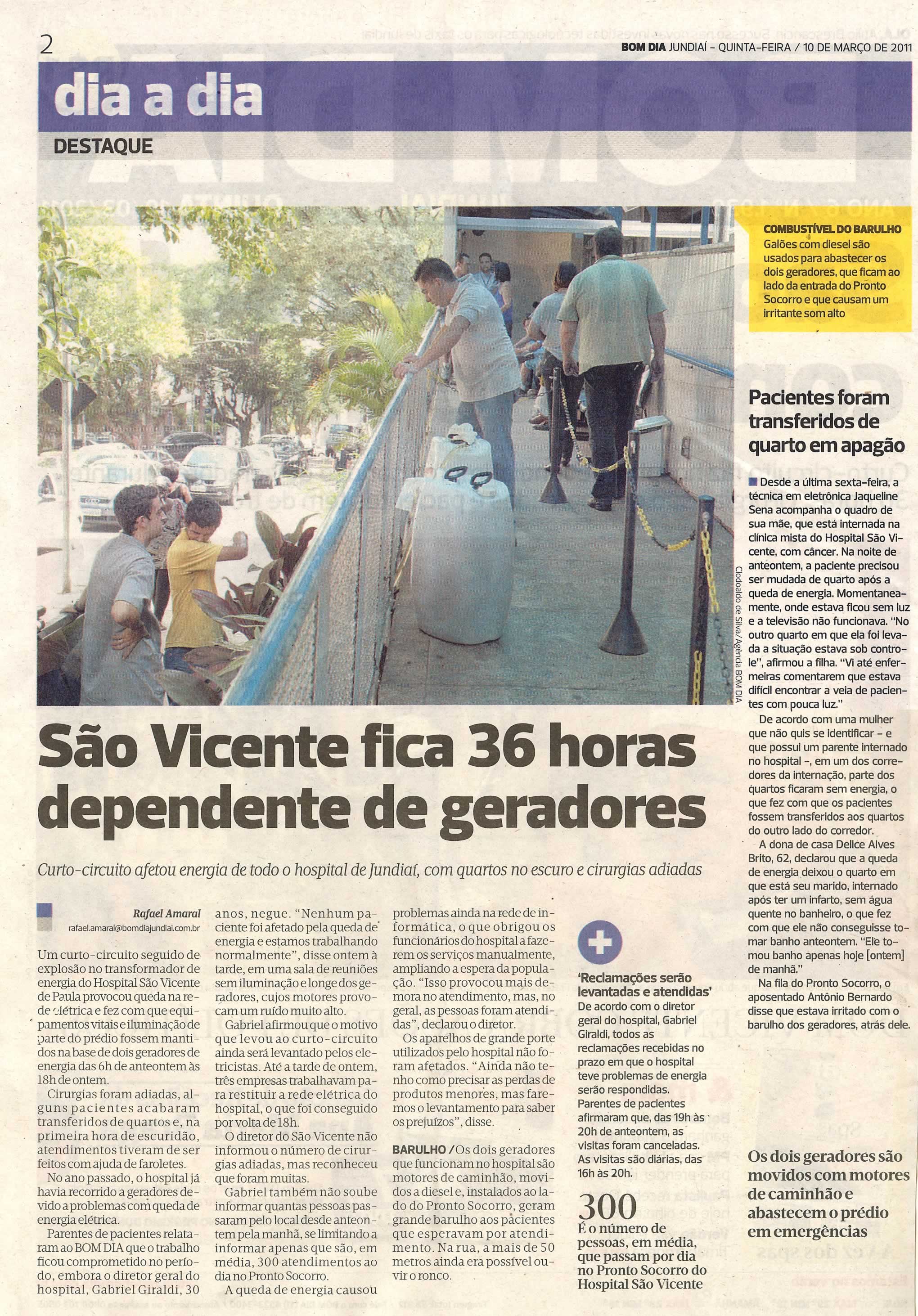 Bom Dia Jundiaí - 10/03/2011