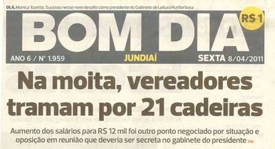 Bom Dia Jundiaí - 08/04/2011