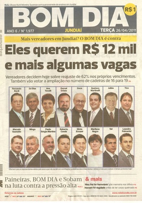 Bom Dia Jundiaí - 26/04/2011