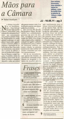 Jornal de Jundiaí - 10/05/2011