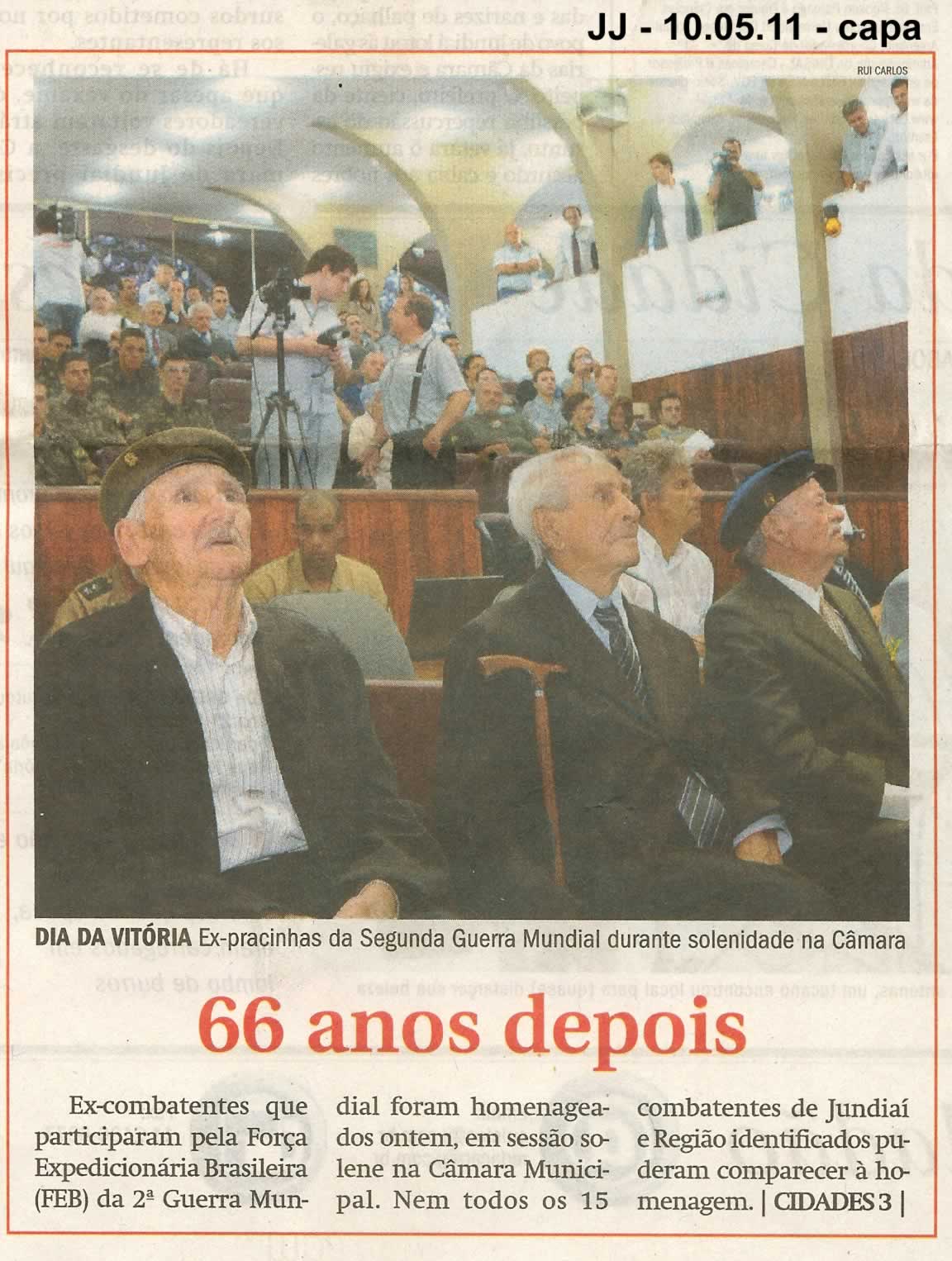 Jornal de Jundiaí - 10/05/2011