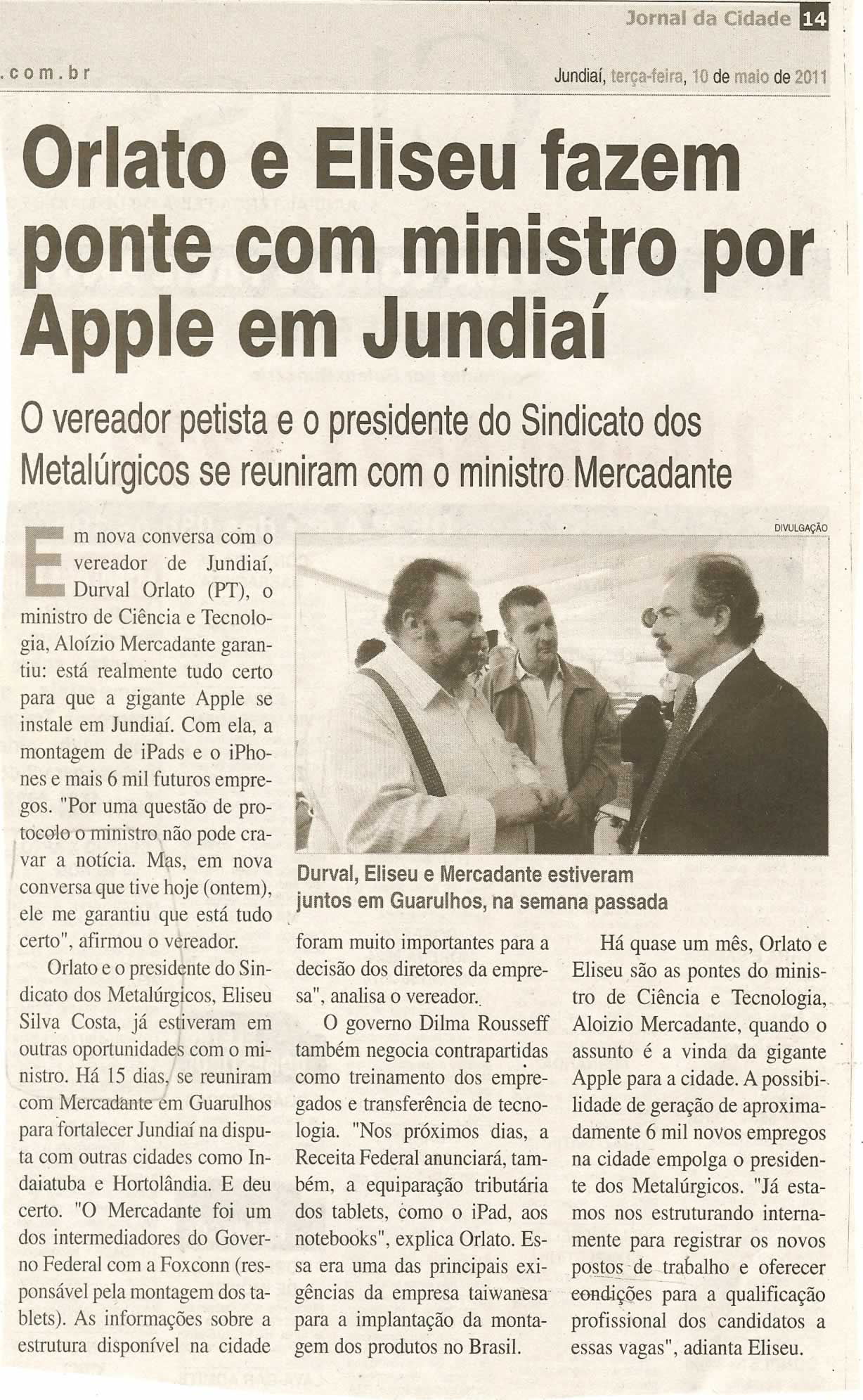 Jornal da Cidade - 10/05/2011