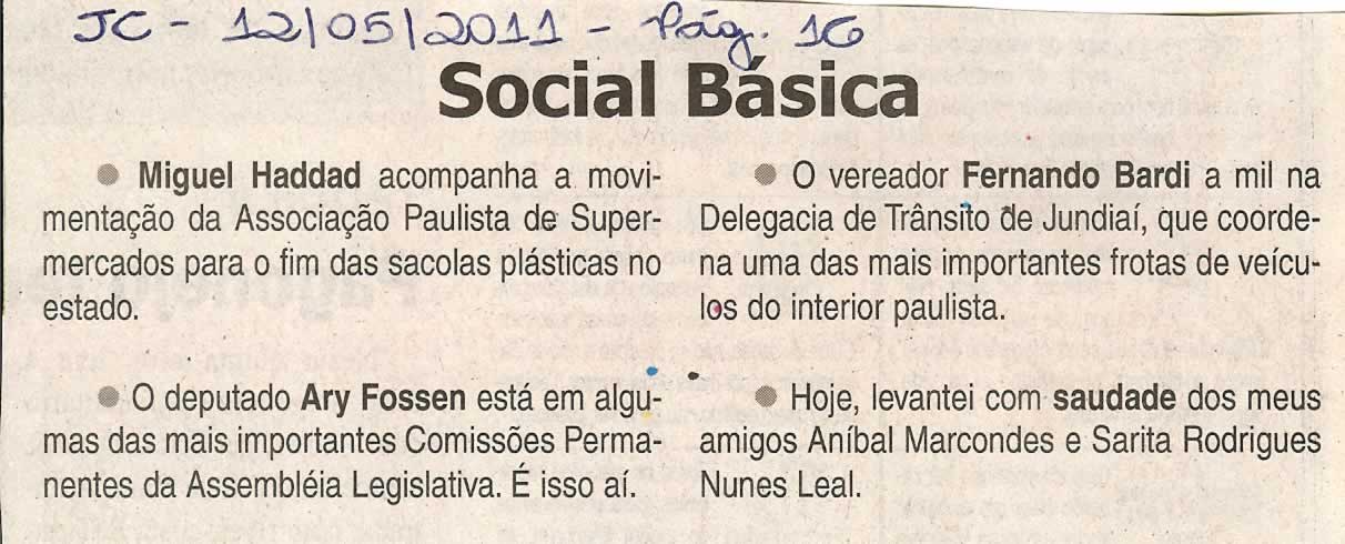 Jornal da Cidade - 12/05/2011