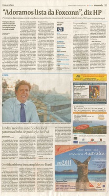 Folha de São Paulo - 12/05/2011