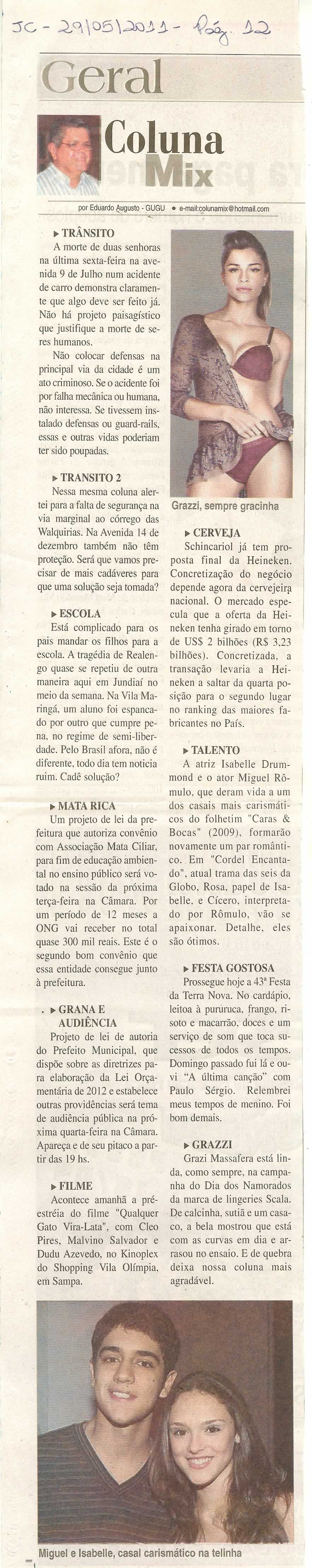 Jornal da Cidade - 29/05/2011