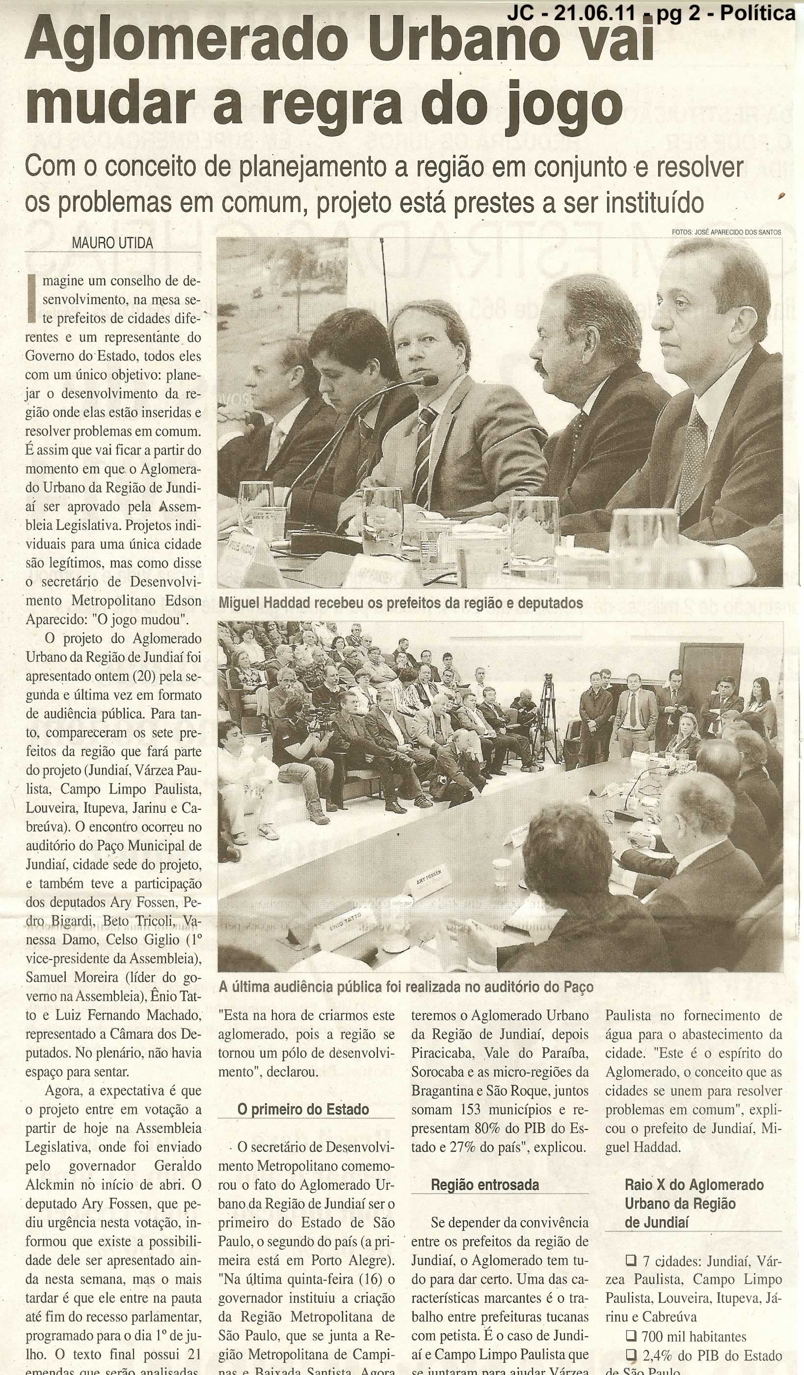 Jornal da Cidade - 21/06/2011