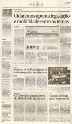 Jornal de Jundiaí - 09/08/2011