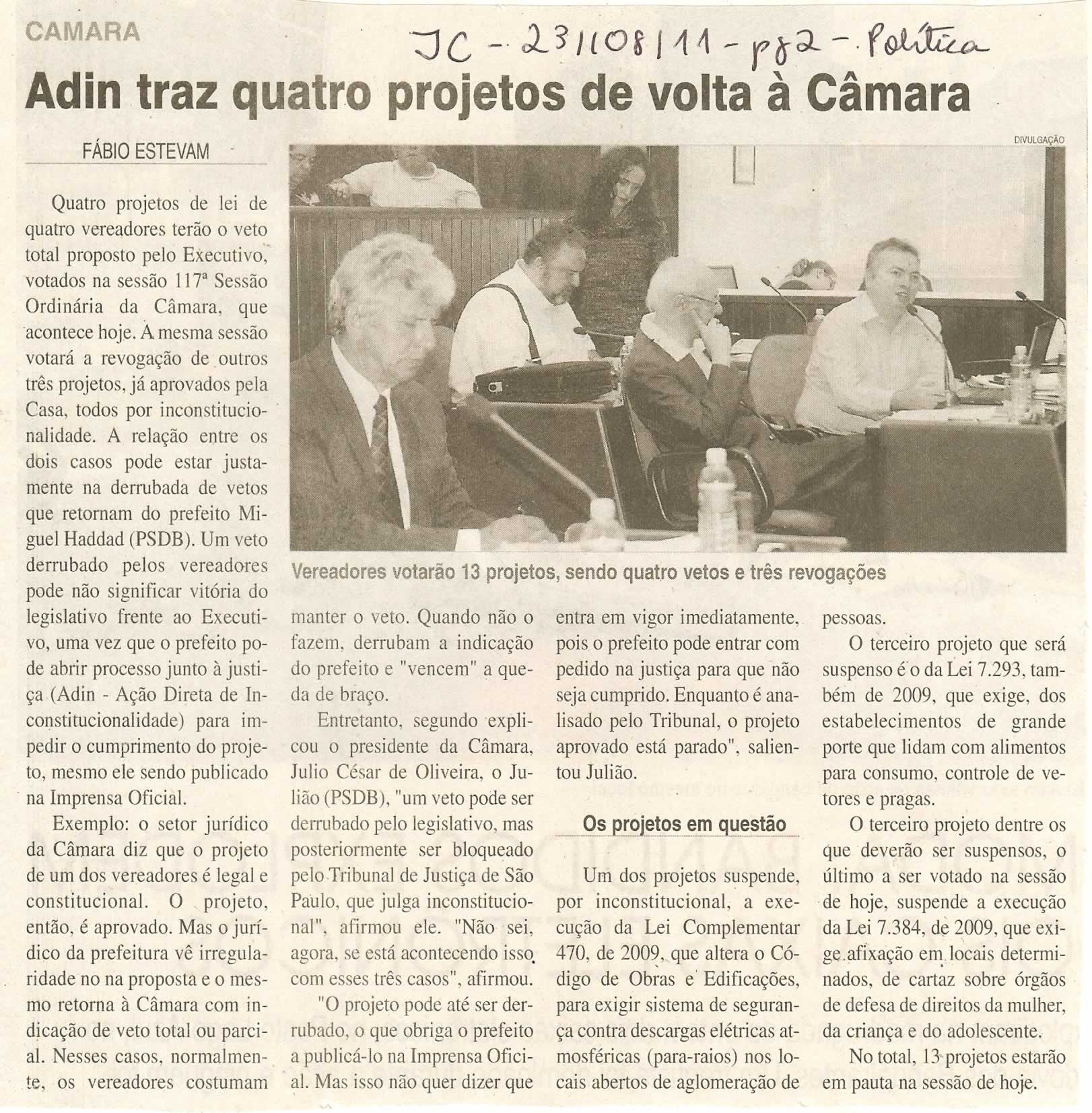 Jornal da Cidade - 23/08/2011