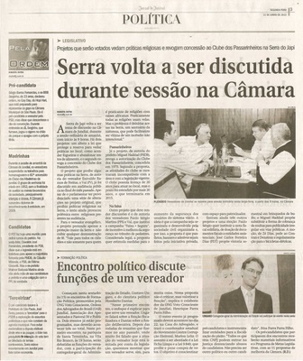 Jornal de Jundiaí - 11/06/2012