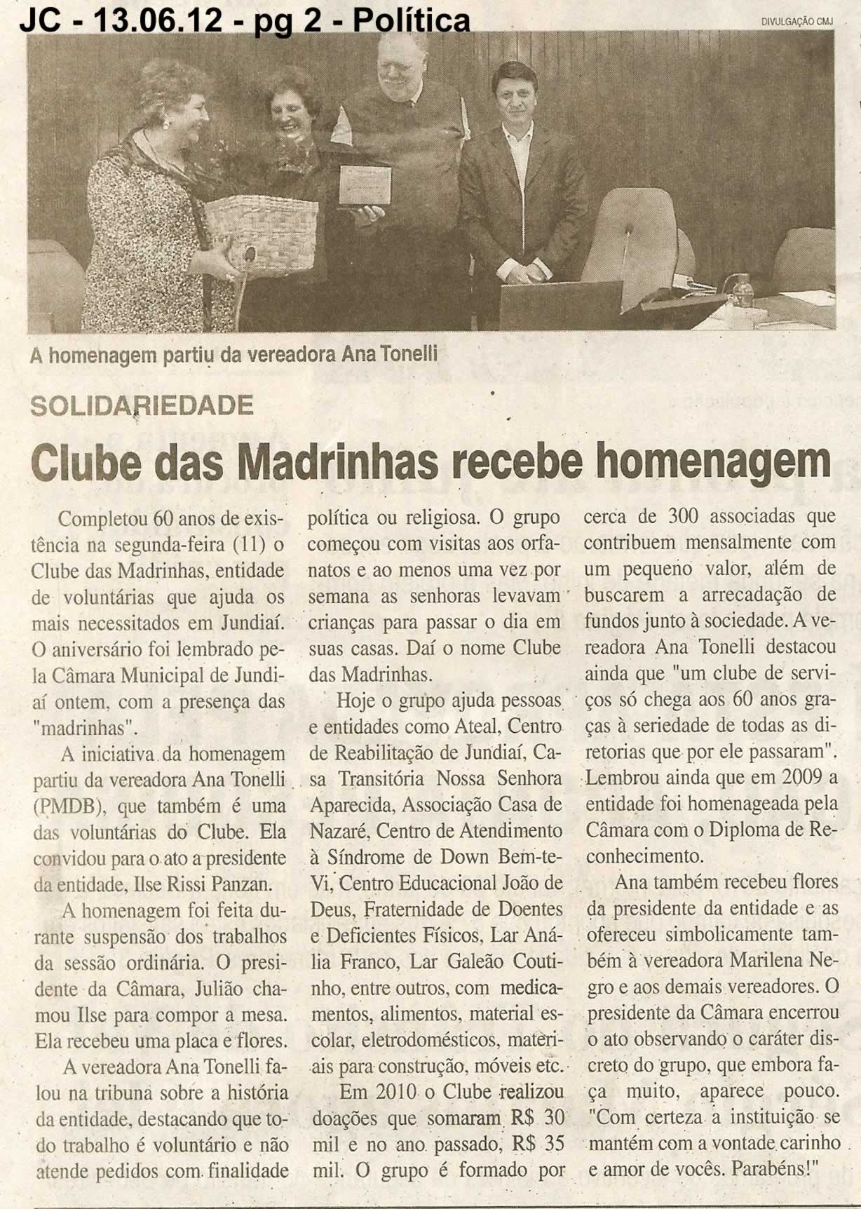 Jornal da Cidade - 13/06/2012