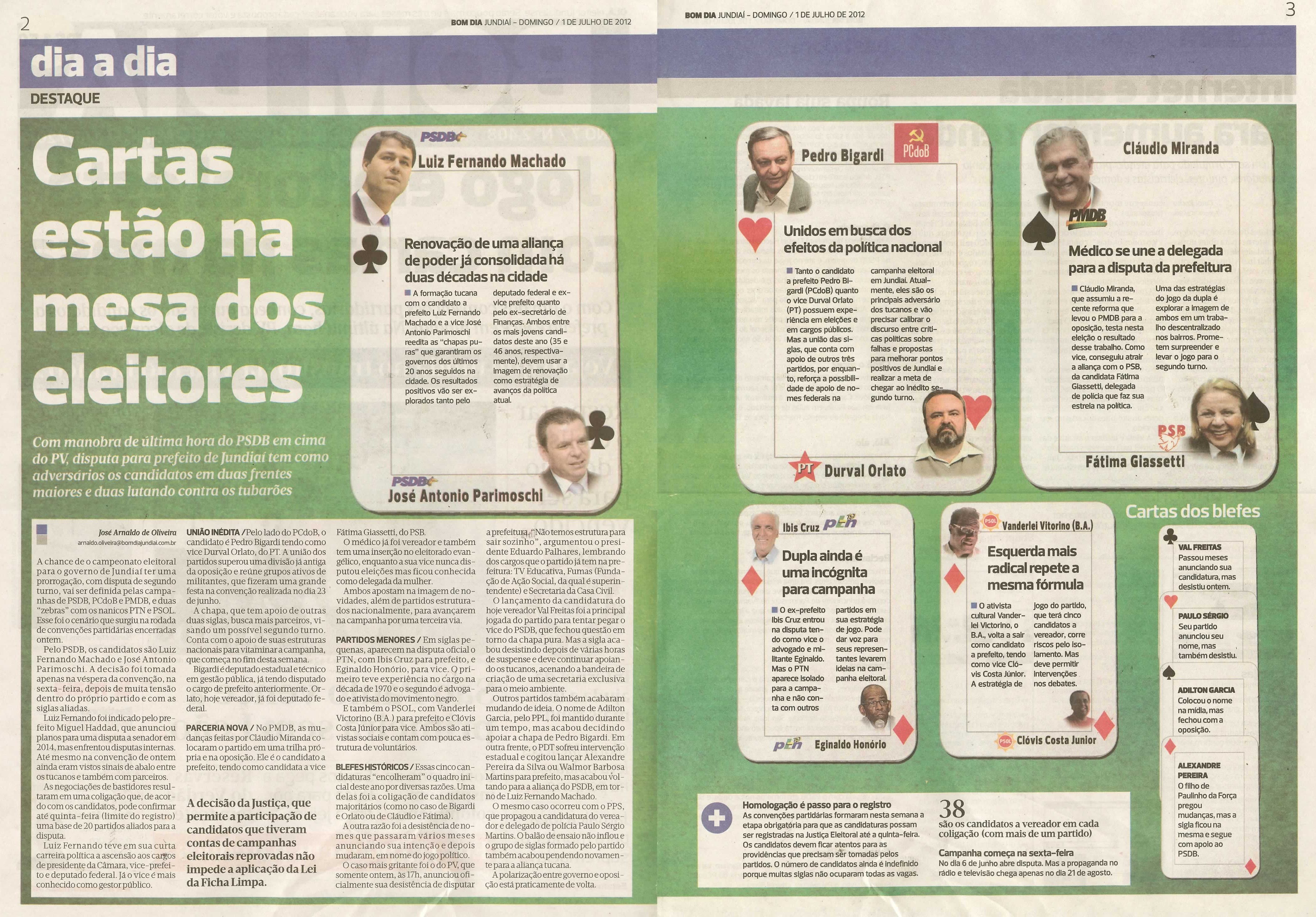 Bom Dia Jundiaí - 01/07/2012