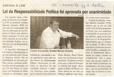 Jornal da Cidade - 22/07/2012