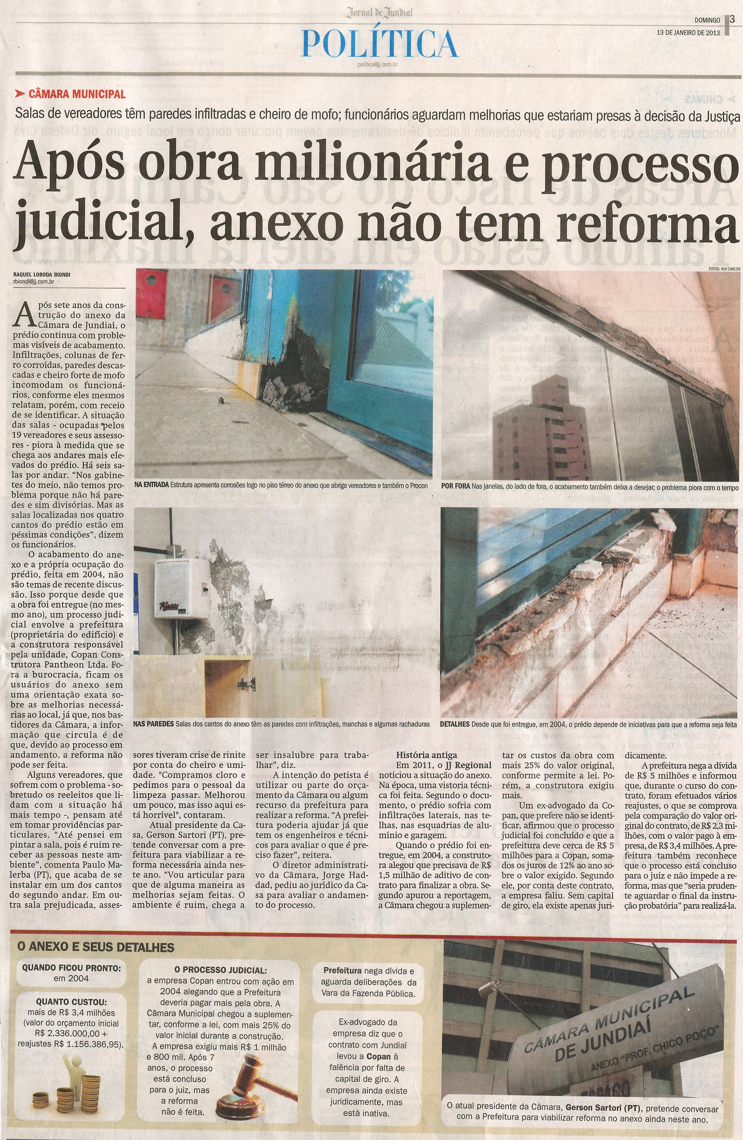 Jornal de Jundiaí - 13/01/2013