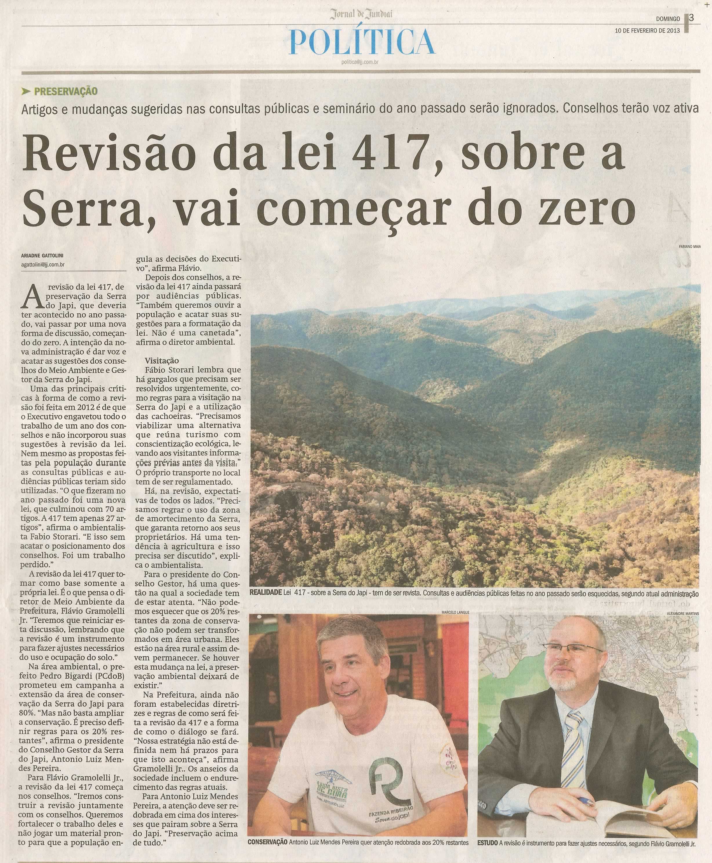 Jornal de Jundiaí - 15/02/2013