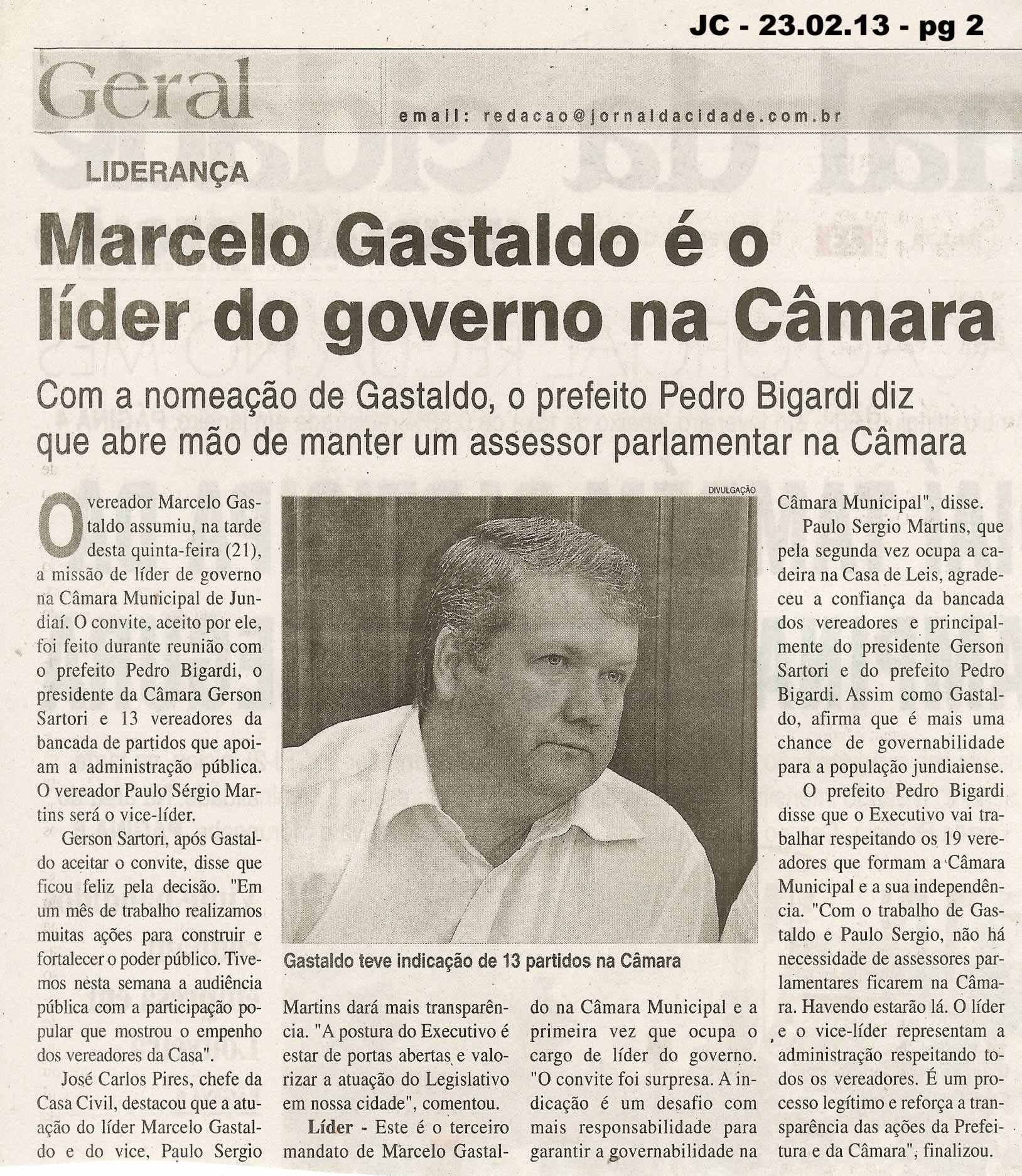 Jornal da Cidade - 23/02/2013
