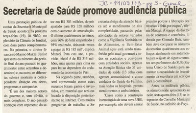 Jornal da Cidade - 14/03/2013